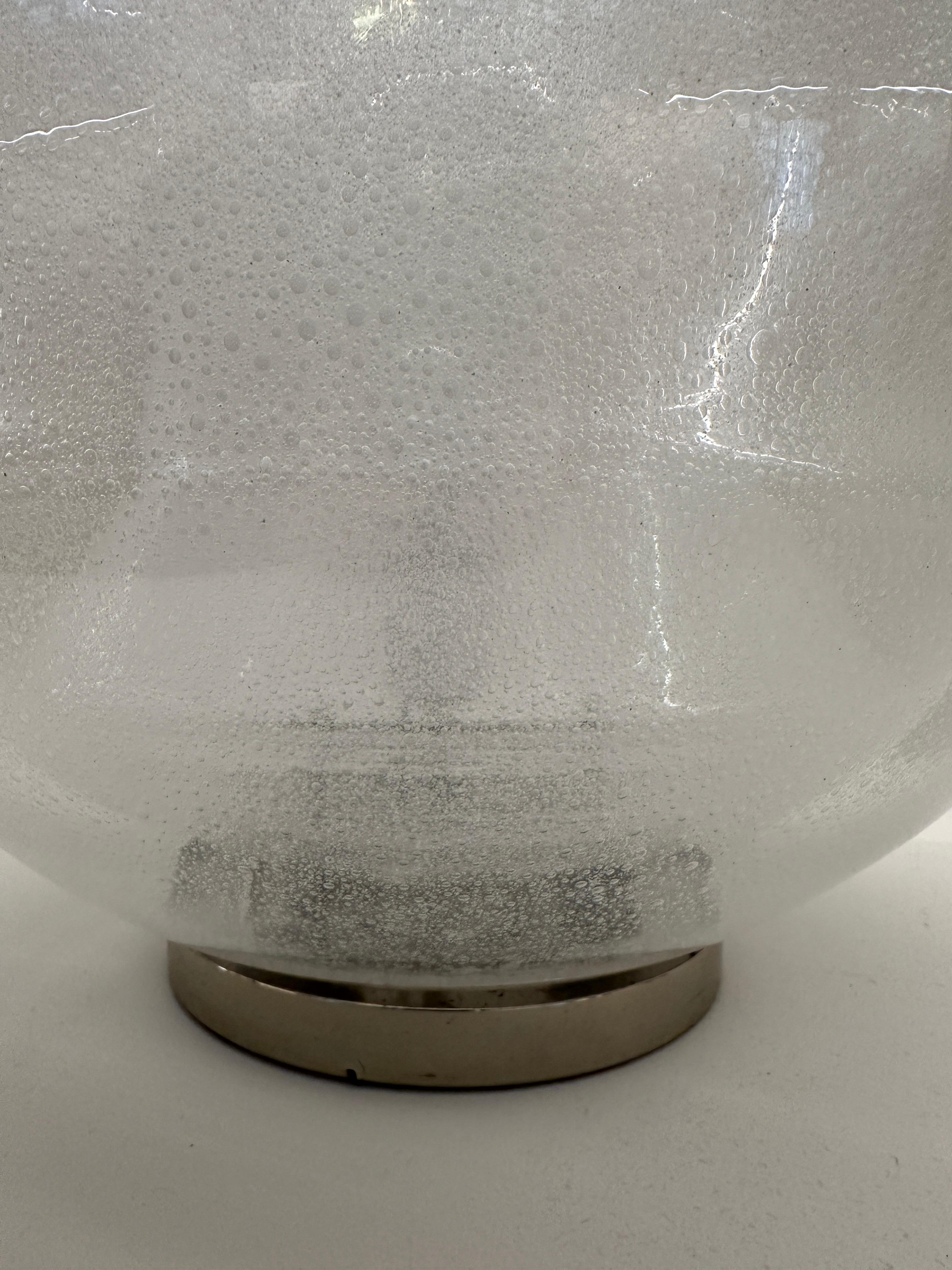 Lampe de table LT328 sphere, design Carlo Nason pour A.V. Mazzega en vente 4
