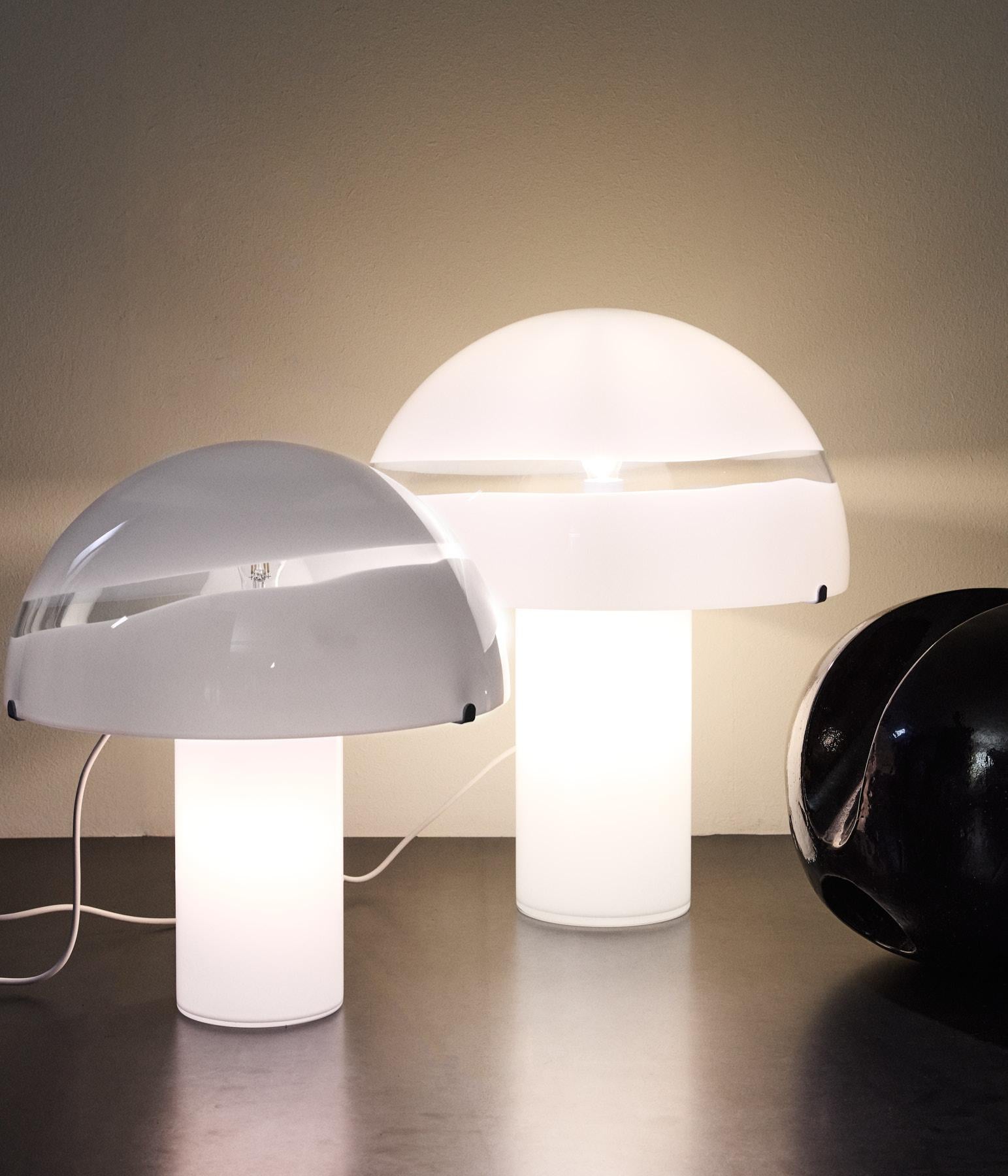 Lampe de table LT907 en forme de champignon, design Carlo Nason pour A.V. Mazzega en vente 1