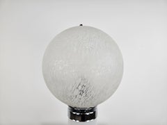 Mid-century Murano glass table lamp with two lights, 1970s