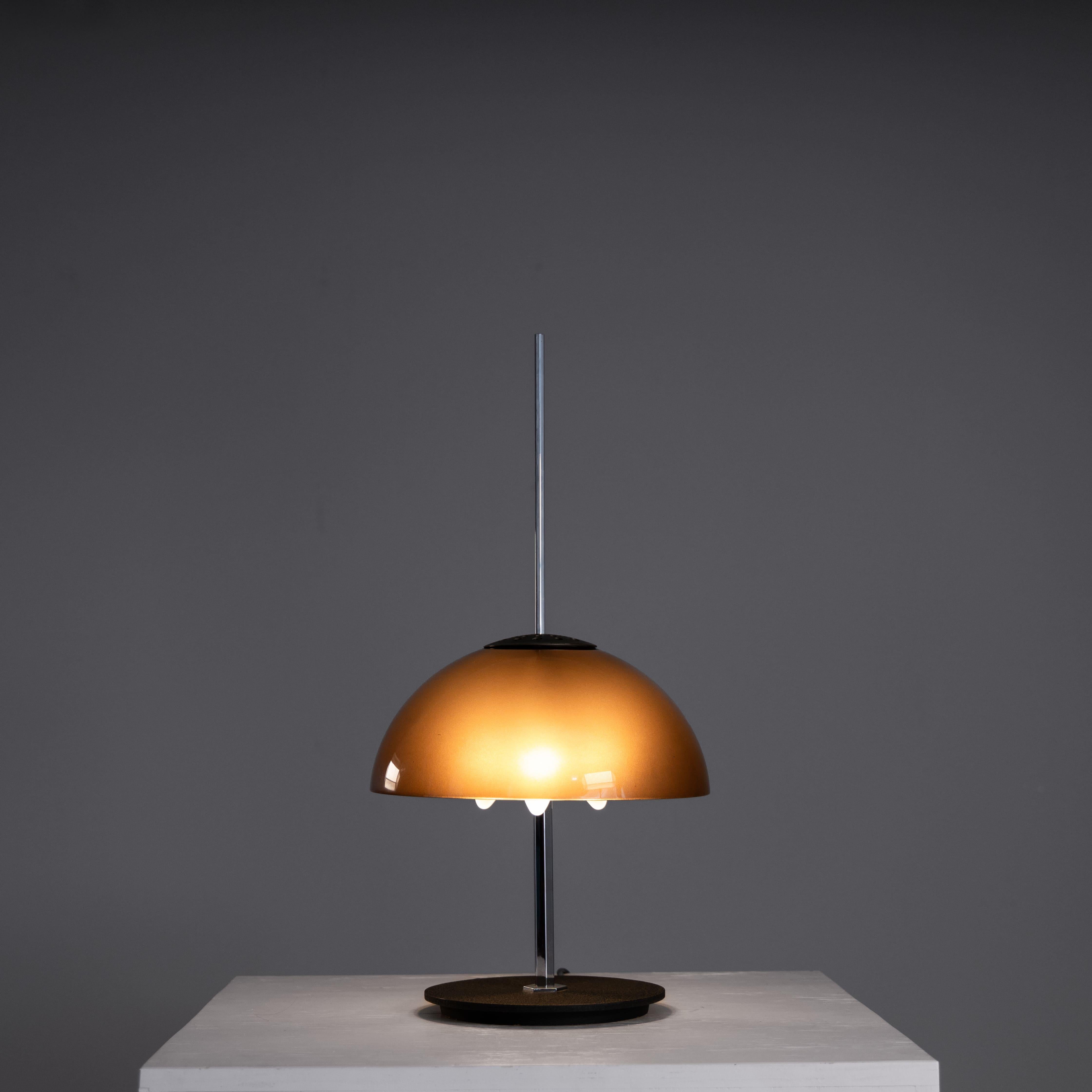 Mid-Century Modern Table Lamp Mod. 584/P, Gino Sarfatti, Arteluce, 1957 For Sale