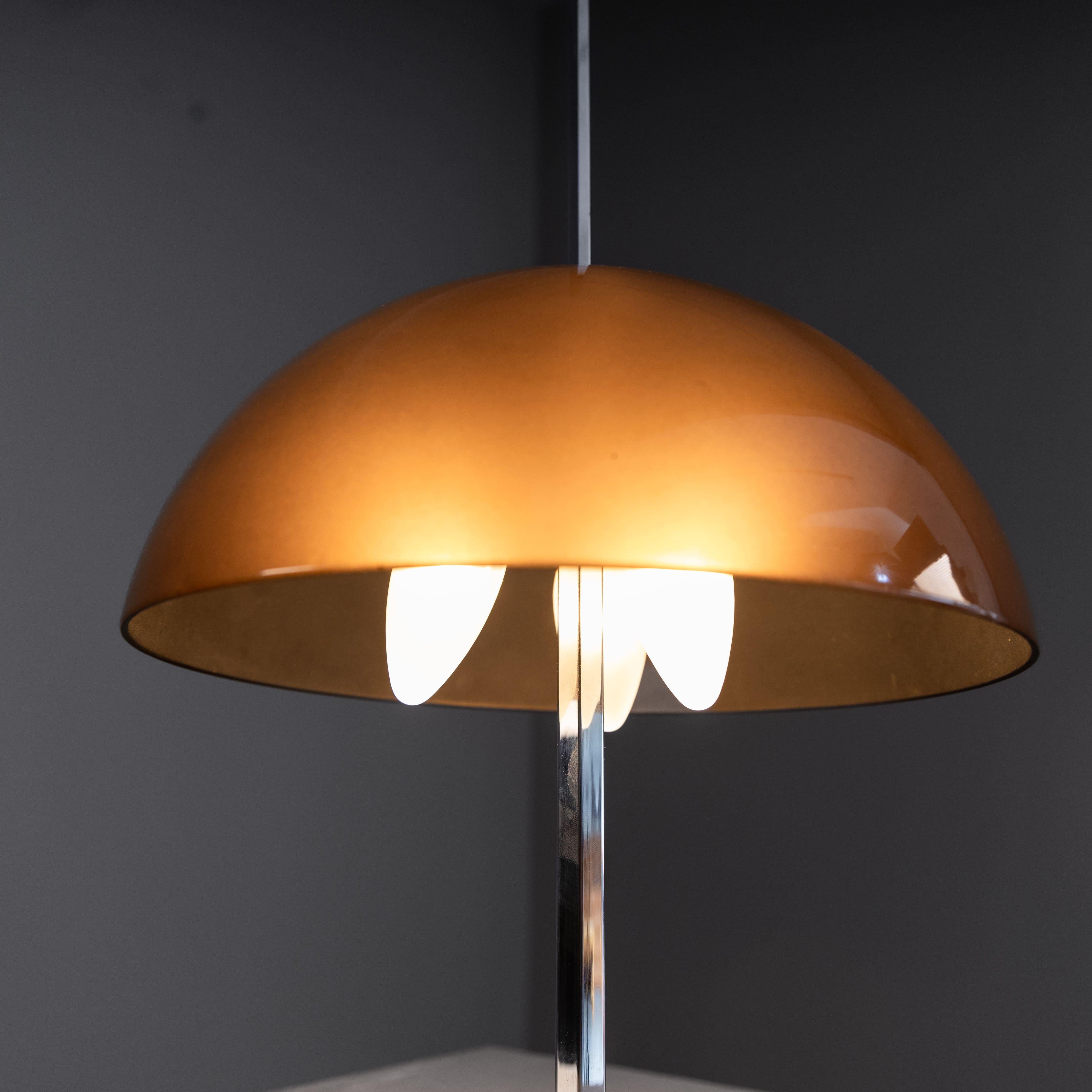 Metal Table Lamp Mod. 584/P, Gino Sarfatti, Arteluce, 1957 For Sale