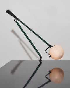 Table lamp mod. 612 green, design Paolo Rizzatto for Arteluce, 1975