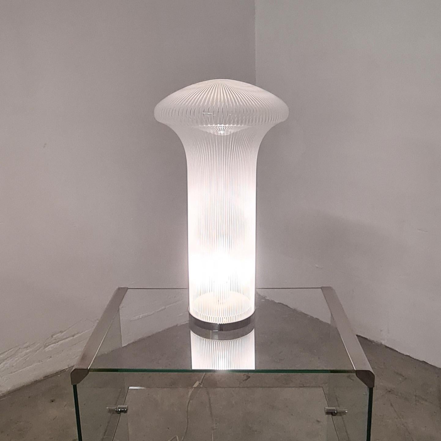 Lampada da tavolo modello Boletus di Mario Ticcò per Venini, 1970' in vendita 4