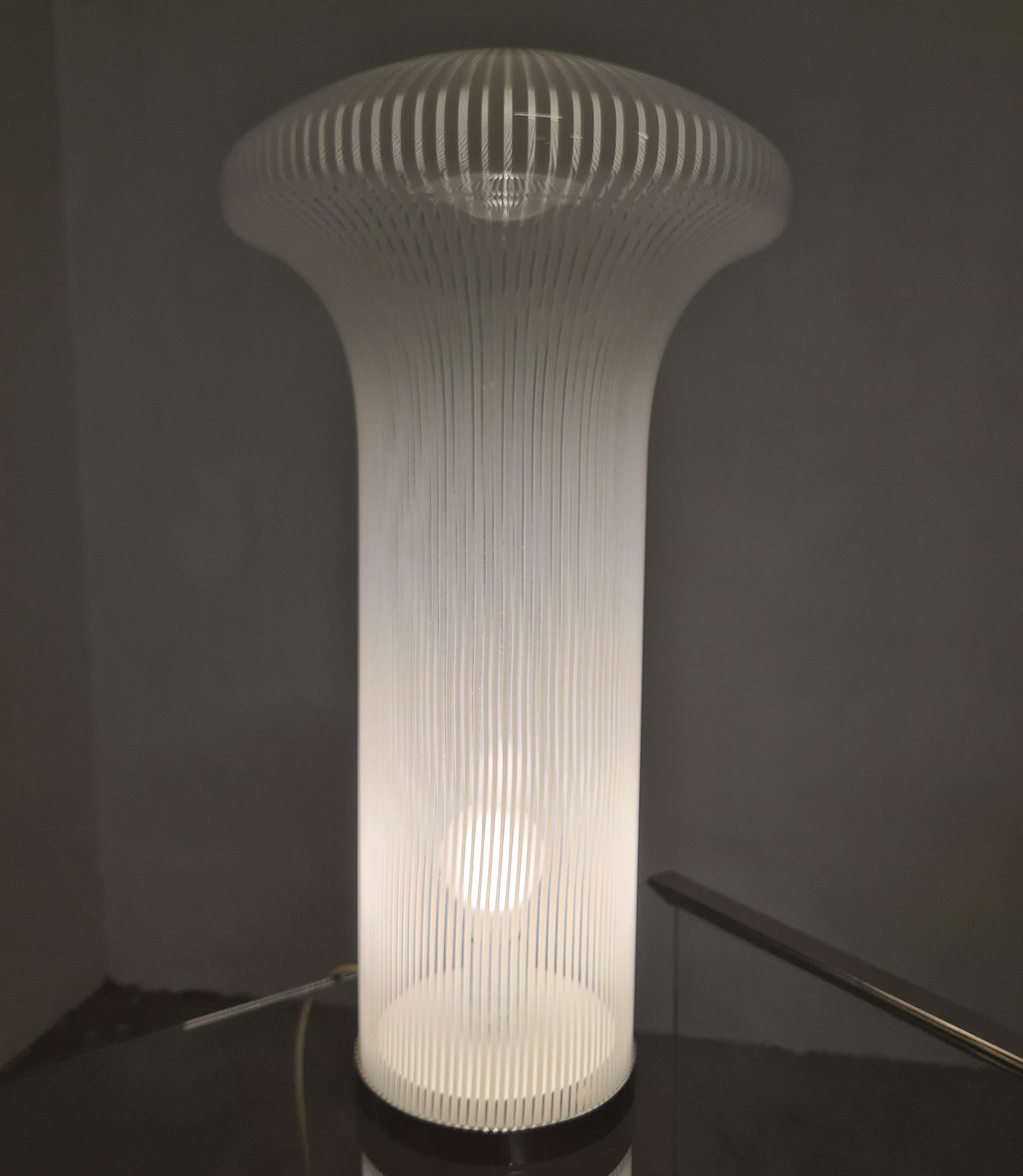 Lampada da tavolo modello Boletus di Mario Ticcò per Venini, 1970' in vendita 6