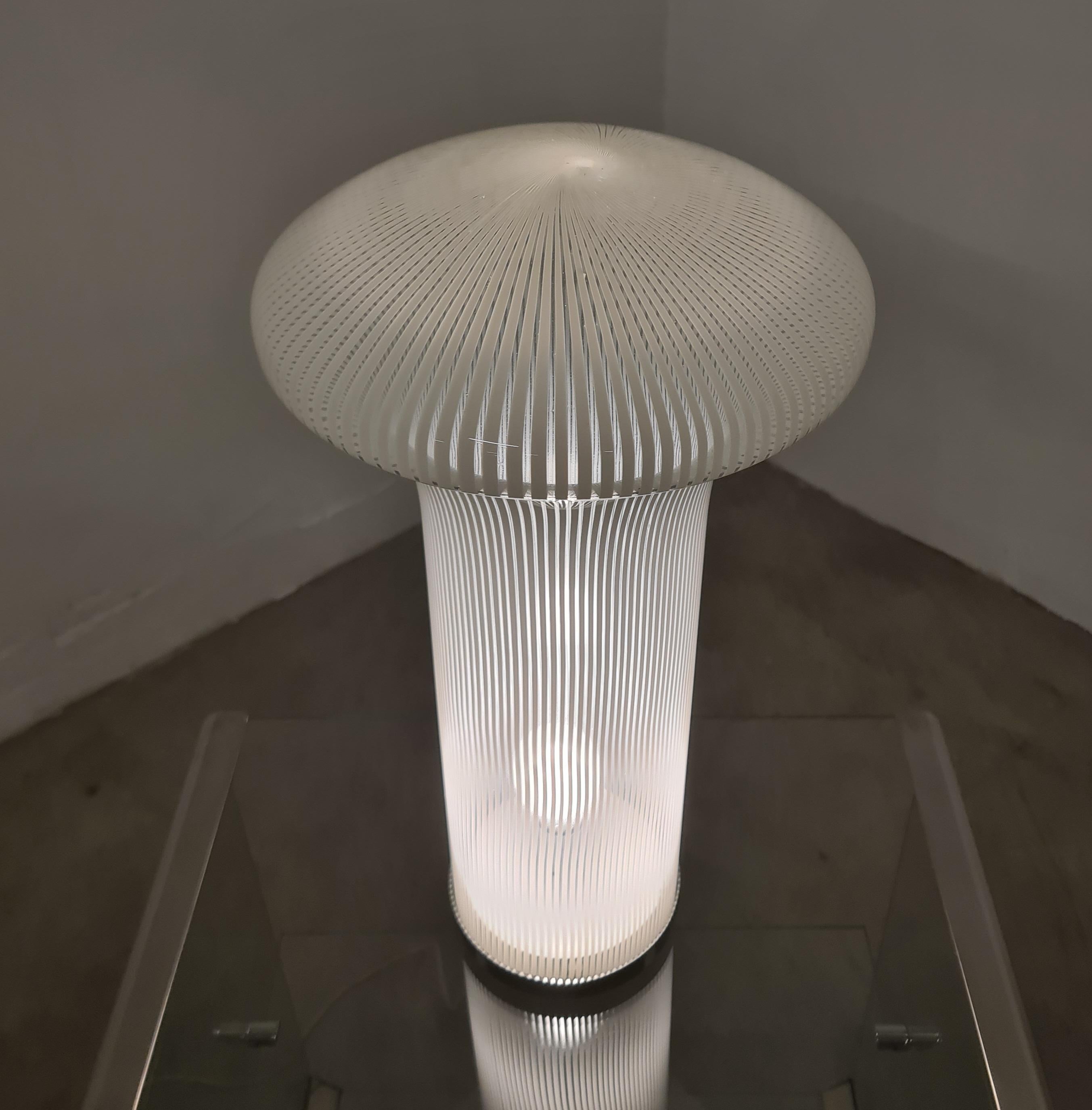 Lampada da tavolo modello Boletus di Mario Ticcò per Venini, 1970' in vendita 12