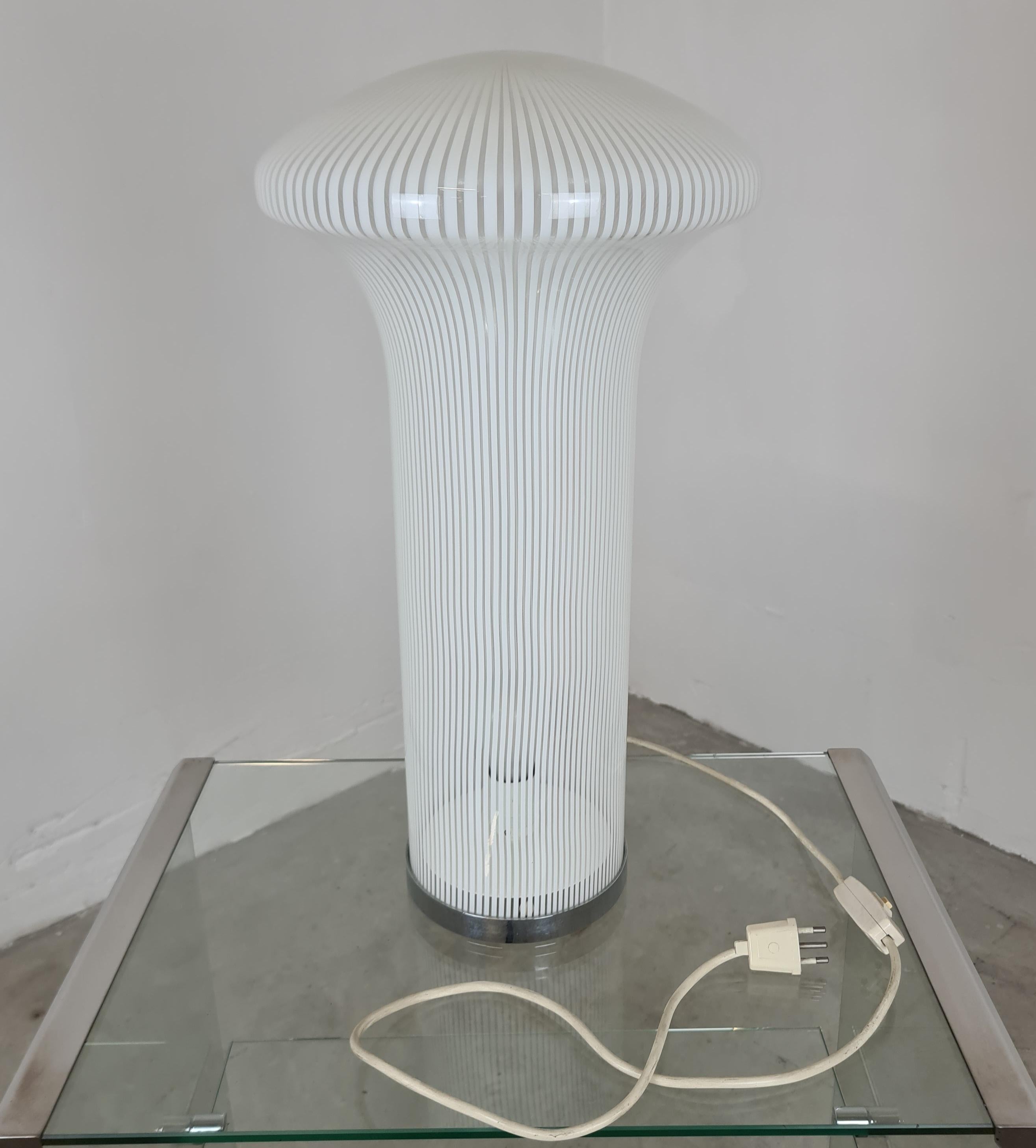Lampada da tavolo modello Boletus di Mario Ticcò per Venini, 1970' in vendita 1