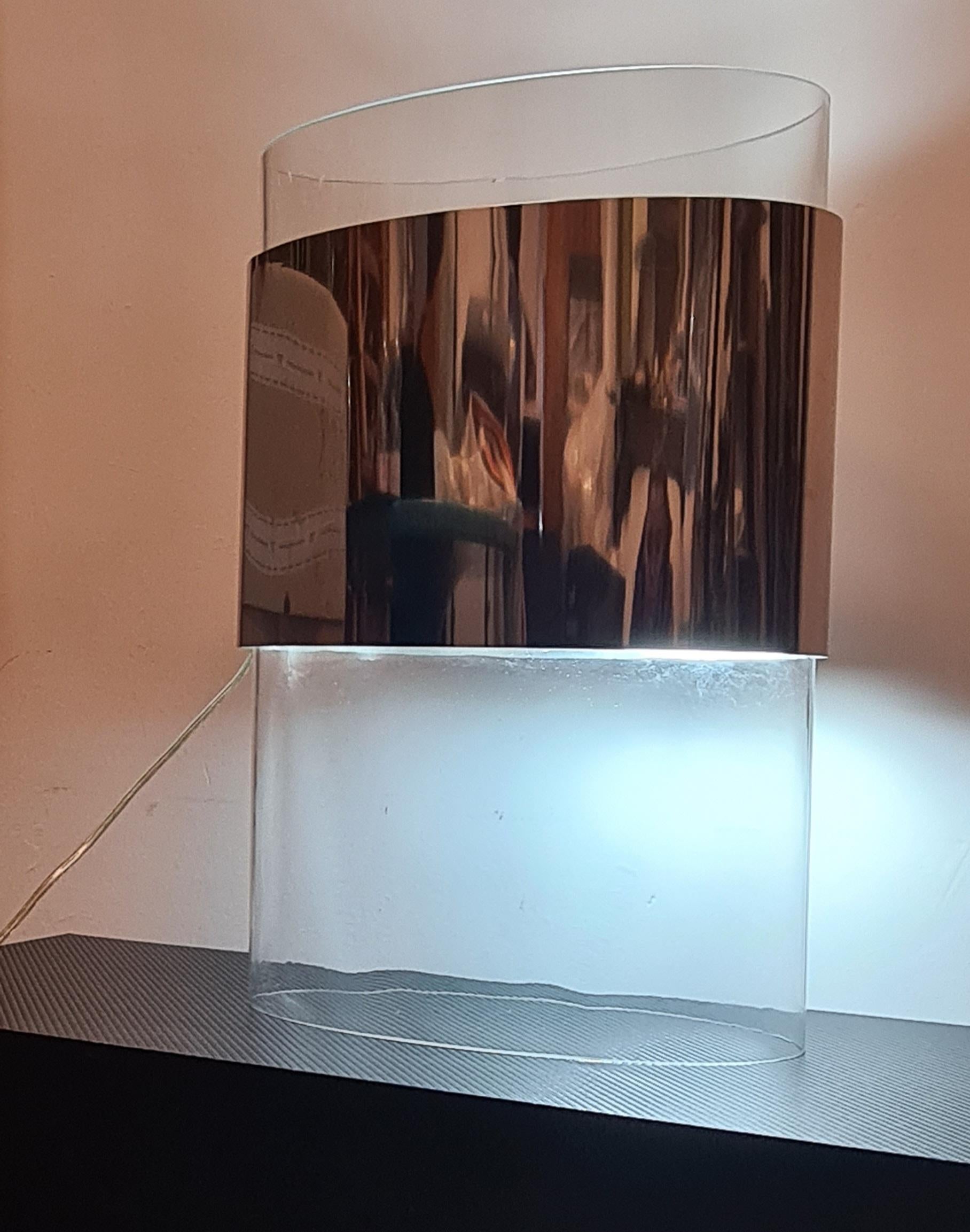Modern Lenin model table lamp by Foscarini Murano For Sale