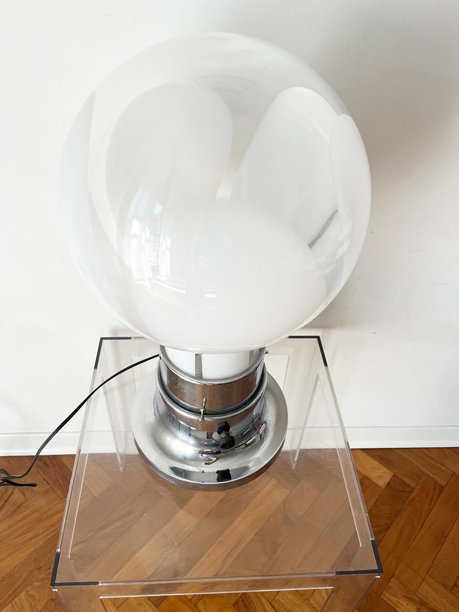 Murano Table Lamp Space Age 1970 -Top Design- For Sale 2