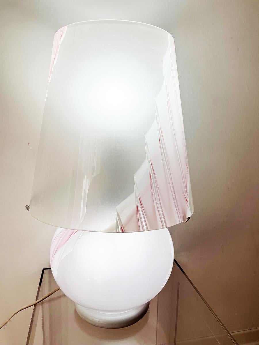 Lampada da Tavolo Murano Vintage 1980 -Top Design- For Sale 1