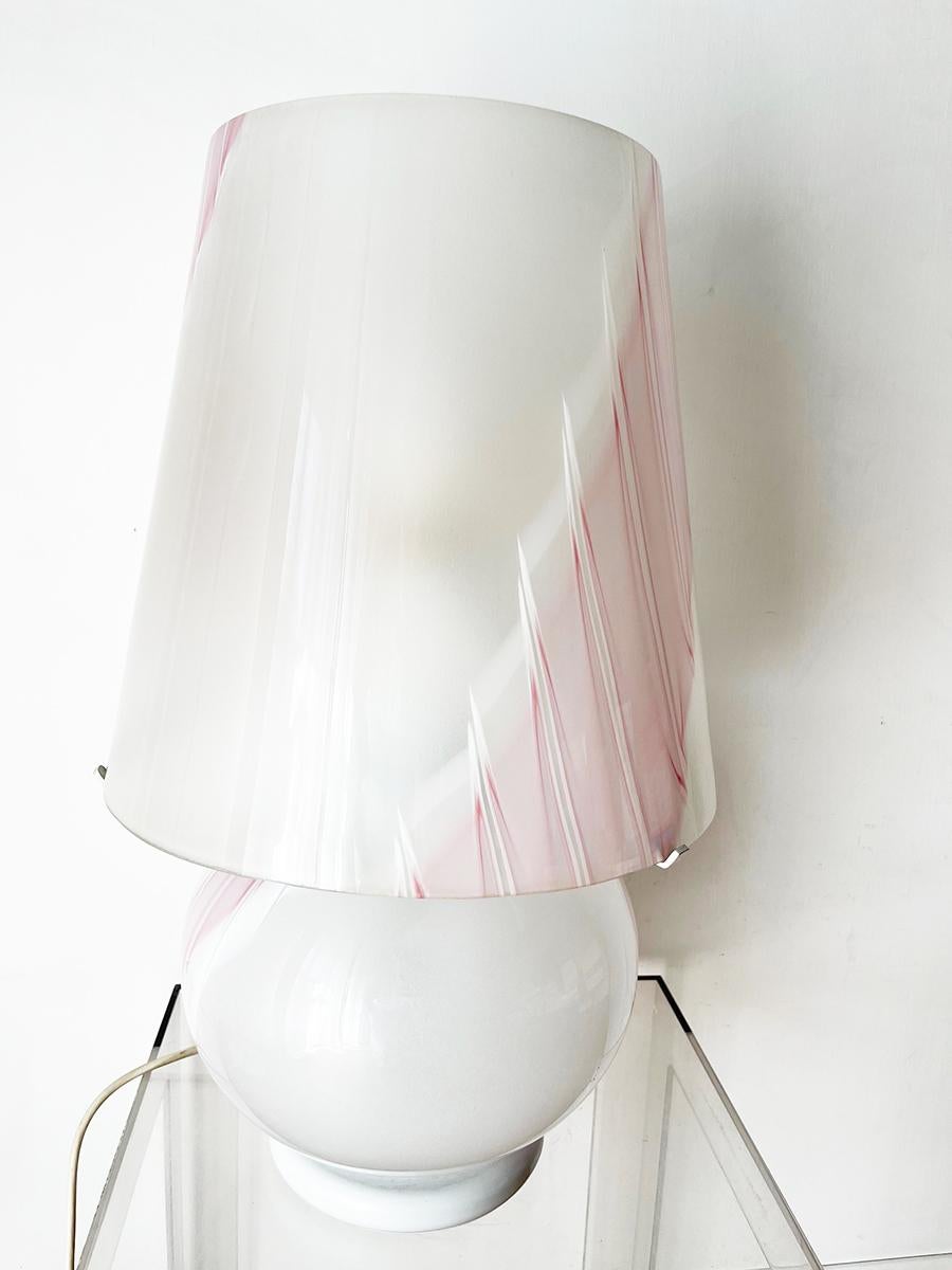 Lampada da Tavolo Murano Vintage 1980 -Top Design- en vente 2