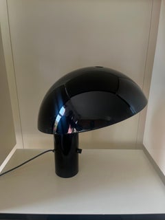 Black table lamp mod. Vaga - Franco Mirenzi for Valenti Luce