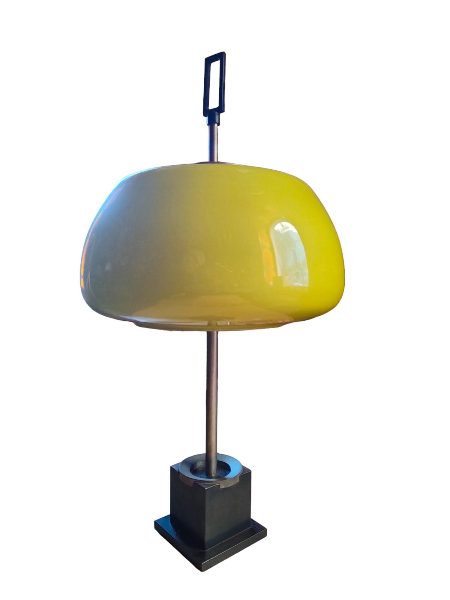 Mid-20th Century table lamp production Lumi Milano design Oscar Torlasco 1960s For Sale