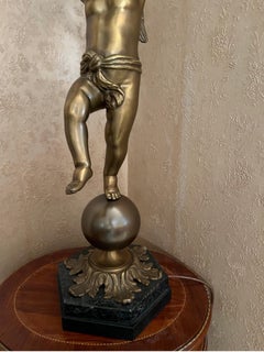 Lampada da tavolo Putto Stile Impero ‘900