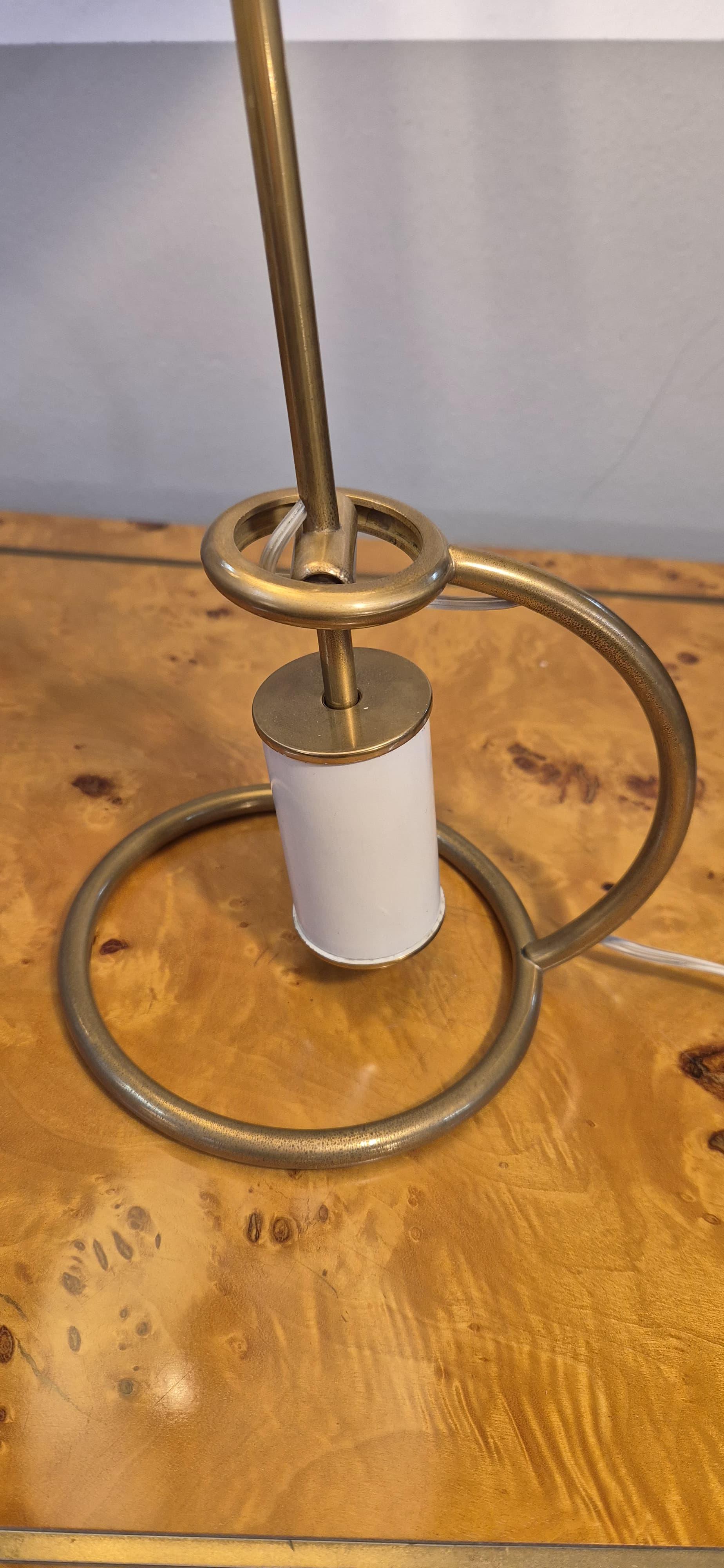 Angelo Lelii Arredoluce 1950 adjustable table lamp For Sale 8