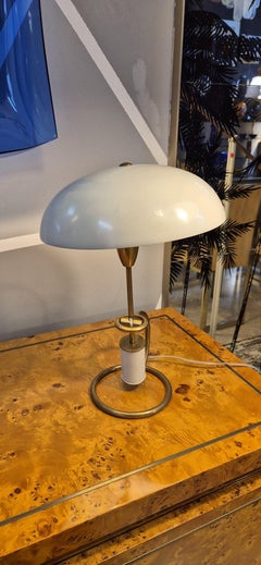 Angelo Lelii Arredoluce 1950 adjustable table lamp