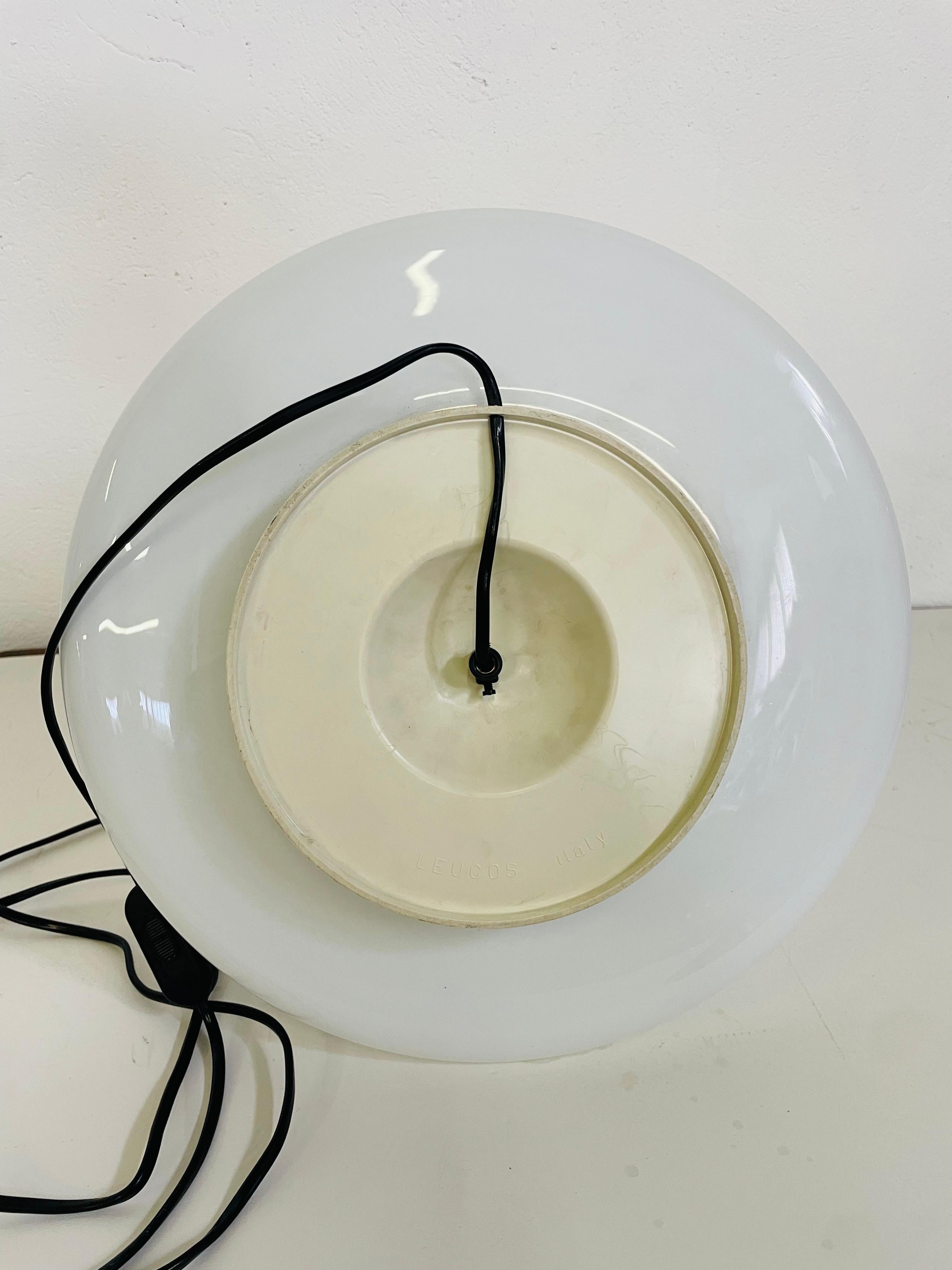 Glass Rio table lamp by G. Toso for Leucos For Sale