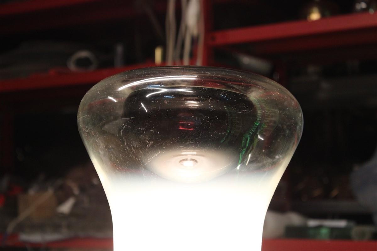 Lampada da Tavolo Saffo Angelo Mangiarotti 1960 Italia Mutano Glass Artemide For Sale 3