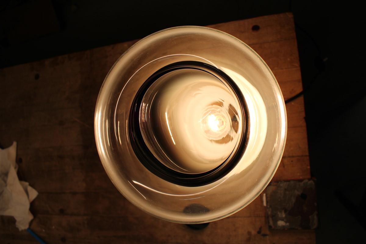 Lampada da Tavolo Saffo Angelo Mangiarotti 1960 Italia Mutano Glass Artemide For Sale 5