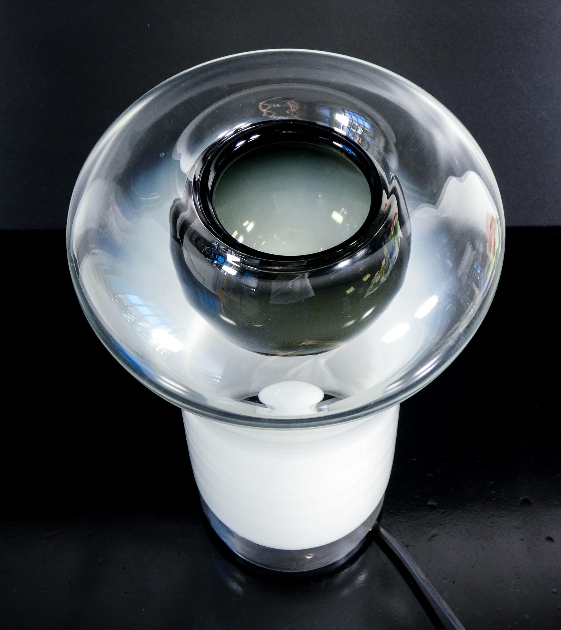 Alluminio Lampada da tavolo SAFFO design Angelo MANGIAROTTI per ARTEMIDE. Italia, Anni 60 in vendita