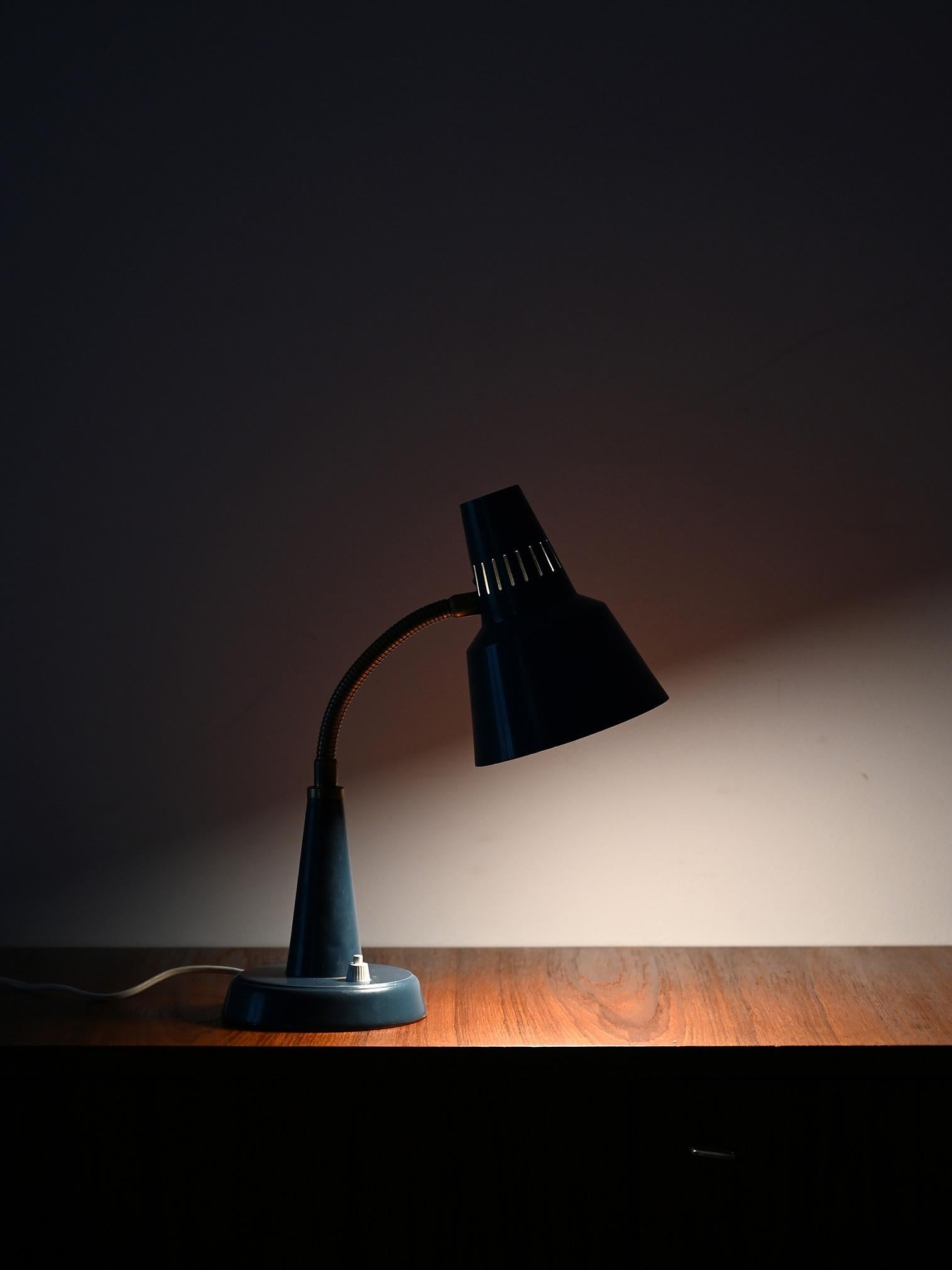 Scandinavian Modern Vintage Scandinavian table lamp by Gemi For Sale