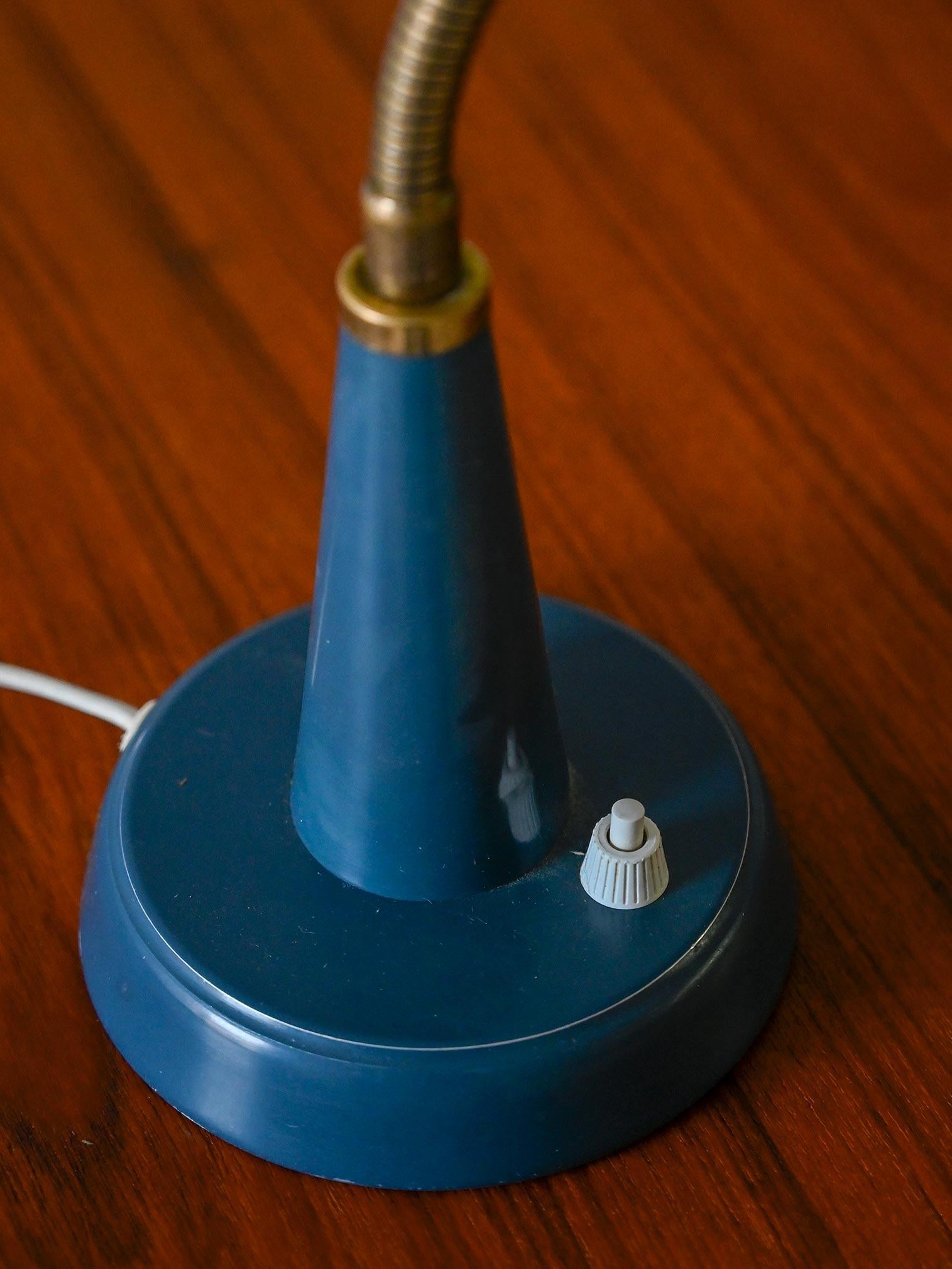 Mid-20th Century Vintage Scandinavian table lamp by Gemi For Sale