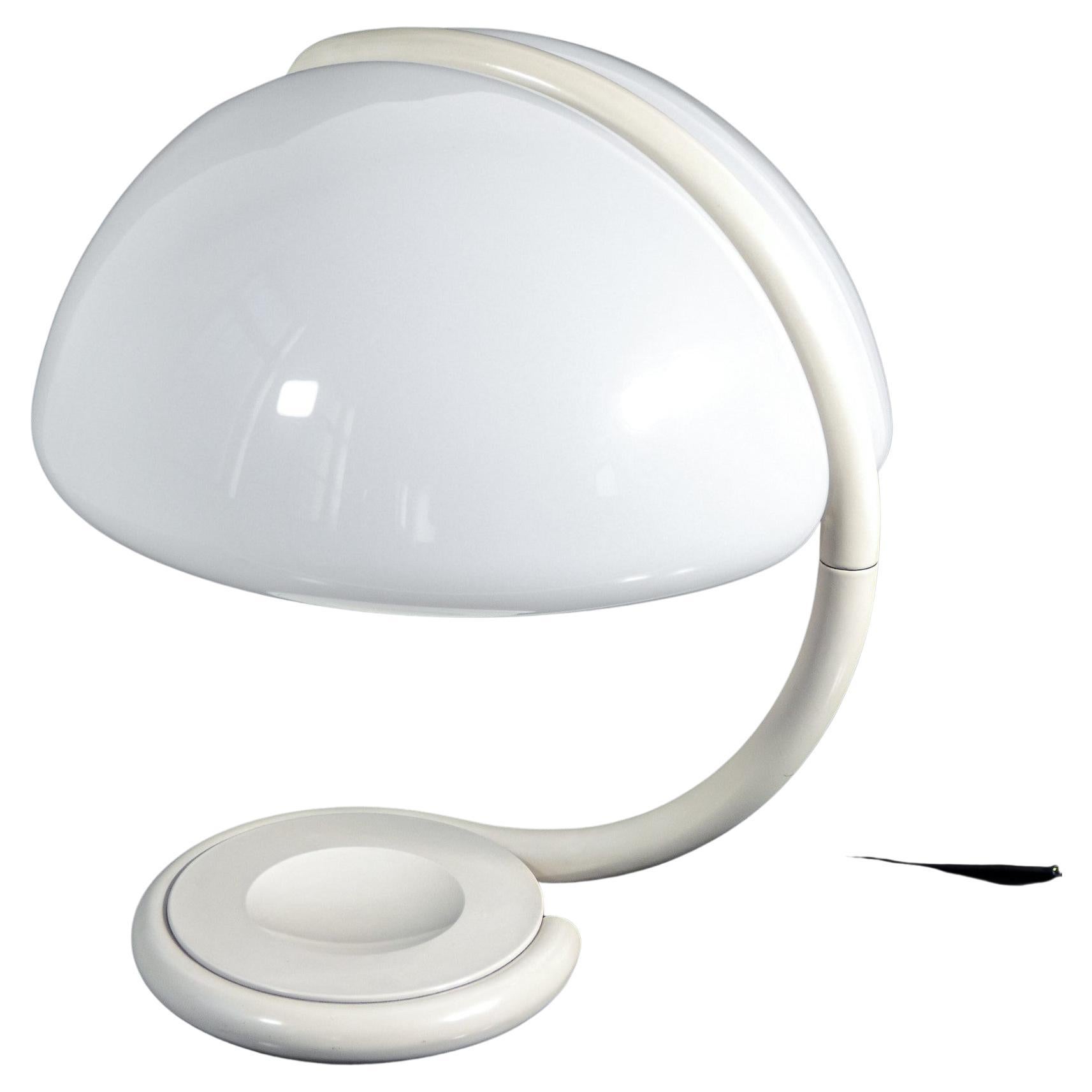 Serpente table lamp, mod. 599, design Elio MARTINELLI. Italy, 1965 For Sale