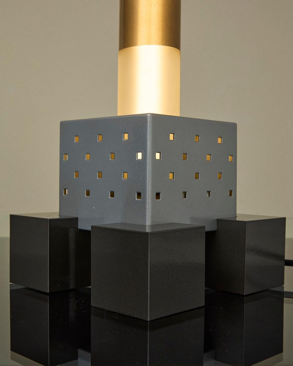 Verre Lampada da tavolo Spargiotto, design di Matteo Thun per Bieffeplast en vente