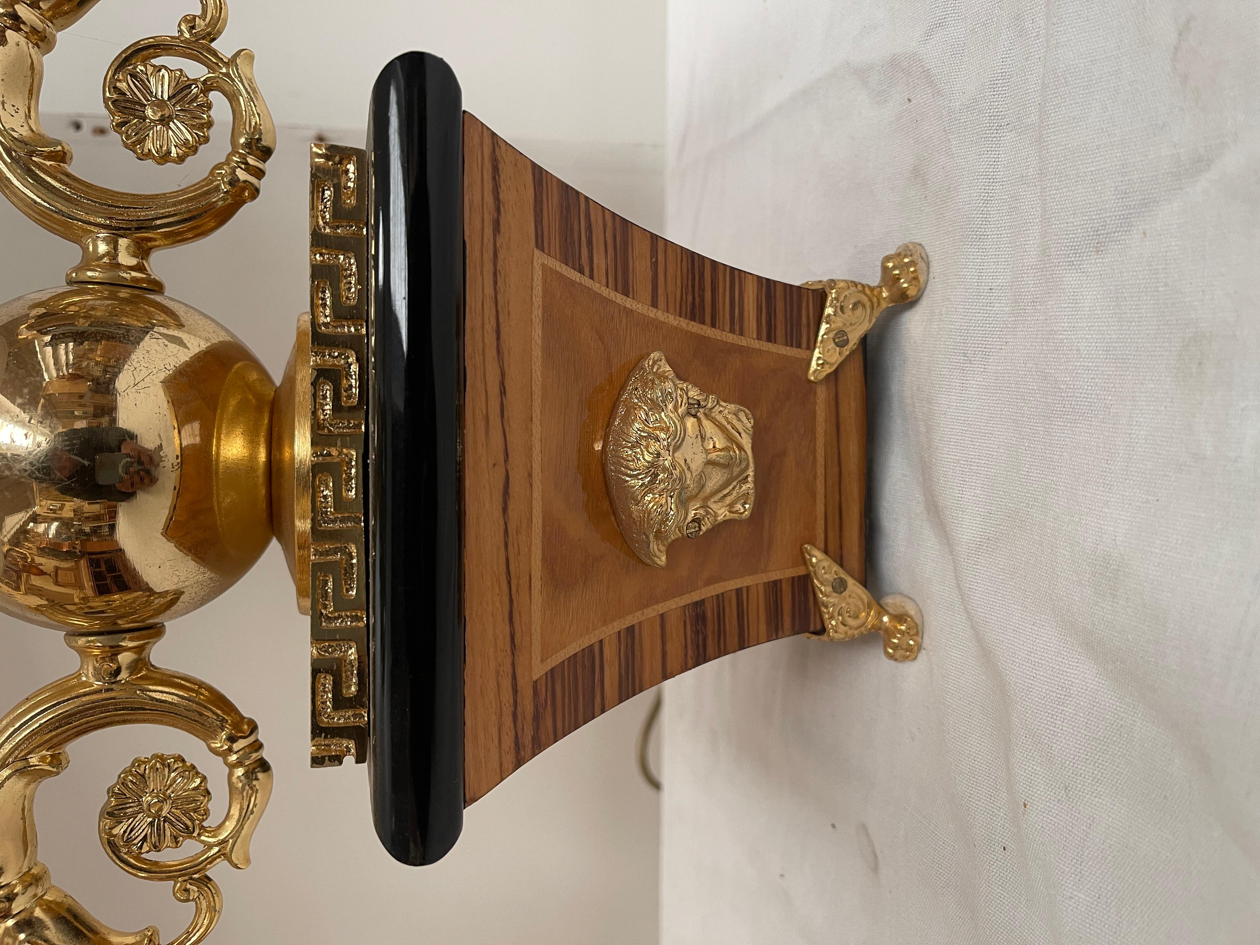 20th Century Lampe à poser de style français versailles âge d'or 1960s en vente