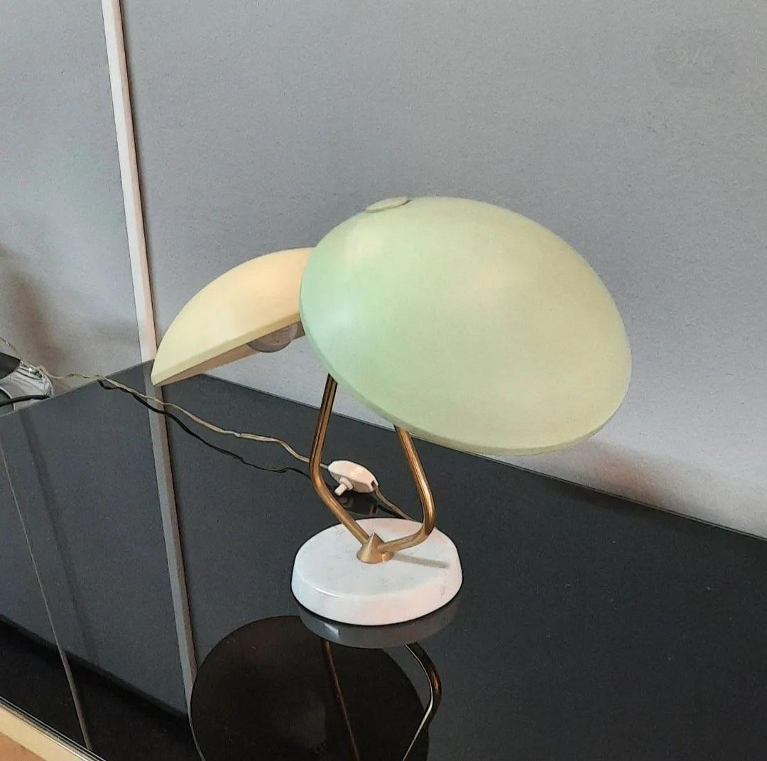 Metal Stilnovo table lamp For Sale