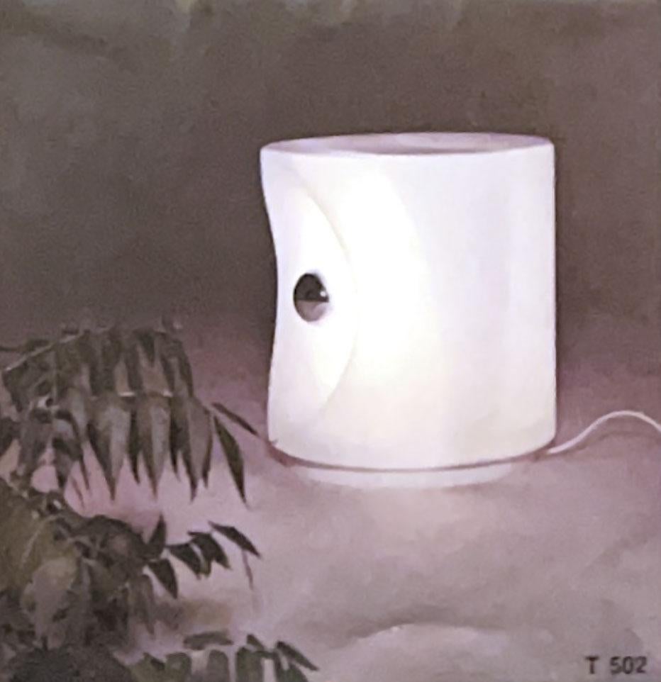 T 502 Tischleuchte aus Muranoglas, Carlo Nason für Linea GB, Italien (Italian) im Angebot