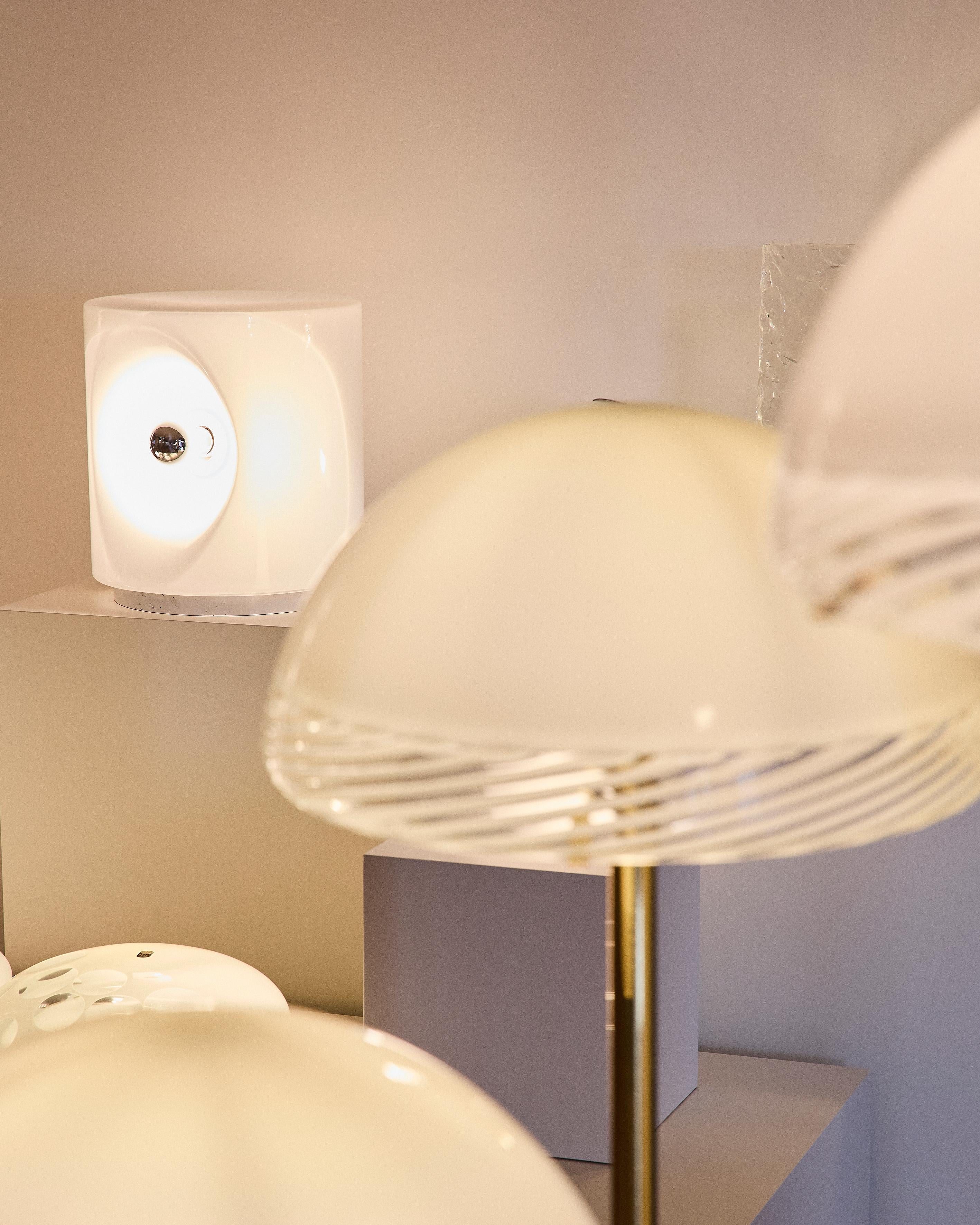 T 502 Tischleuchte aus Muranoglas, Carlo Nason für Linea GB, Italien (Glas) im Angebot