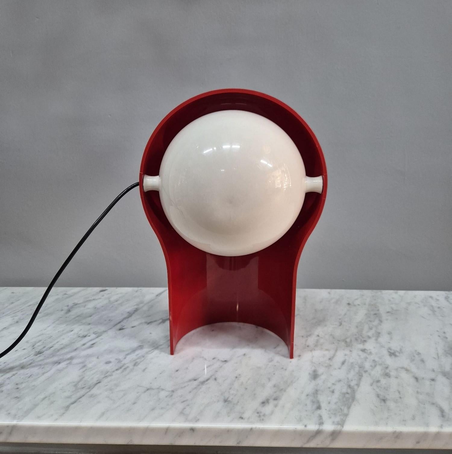 Mid-20th Century Lampe de table Telegono Artemide, Vico Magistretti en vente