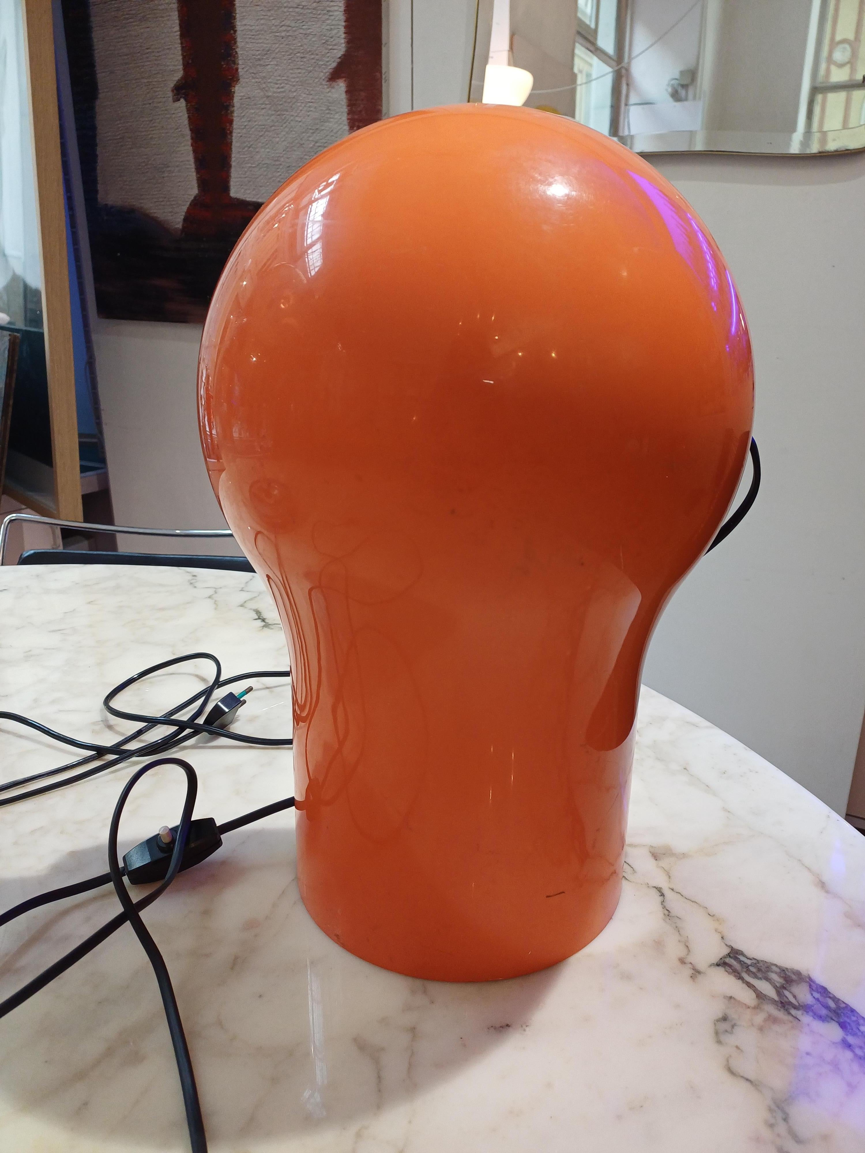 Plastic Telegono table lamp Vico Magistretti for Artemide 1969