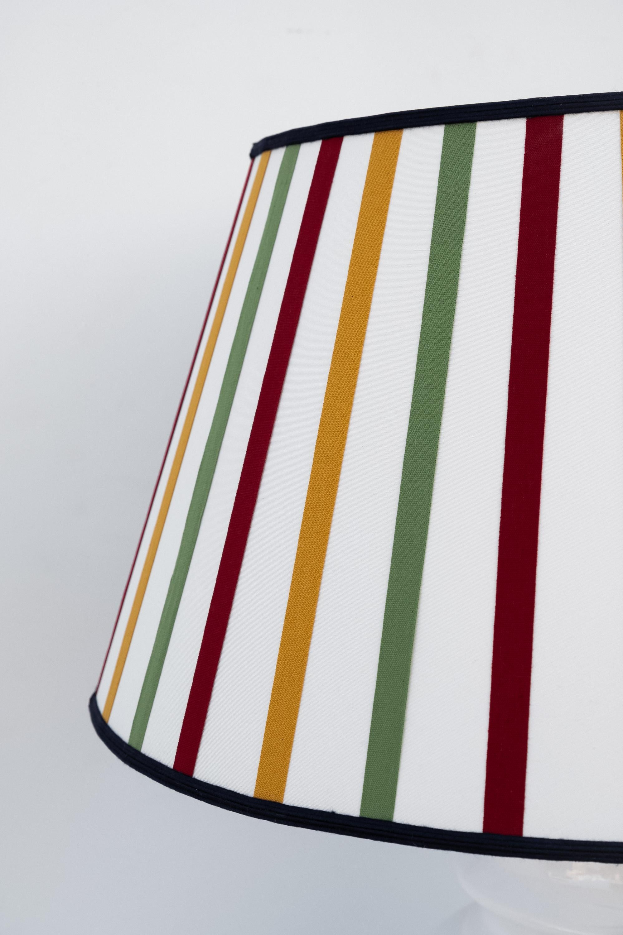 Lampada da tavolo / terra in ceramica di Tommaso Barbi, Anni '60 In Good Condition For Sale In Bastia Umbra, IT