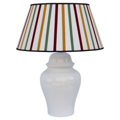 Lampada da tavolo / terra in ceramica di Tommaso Barbi, Anni '60