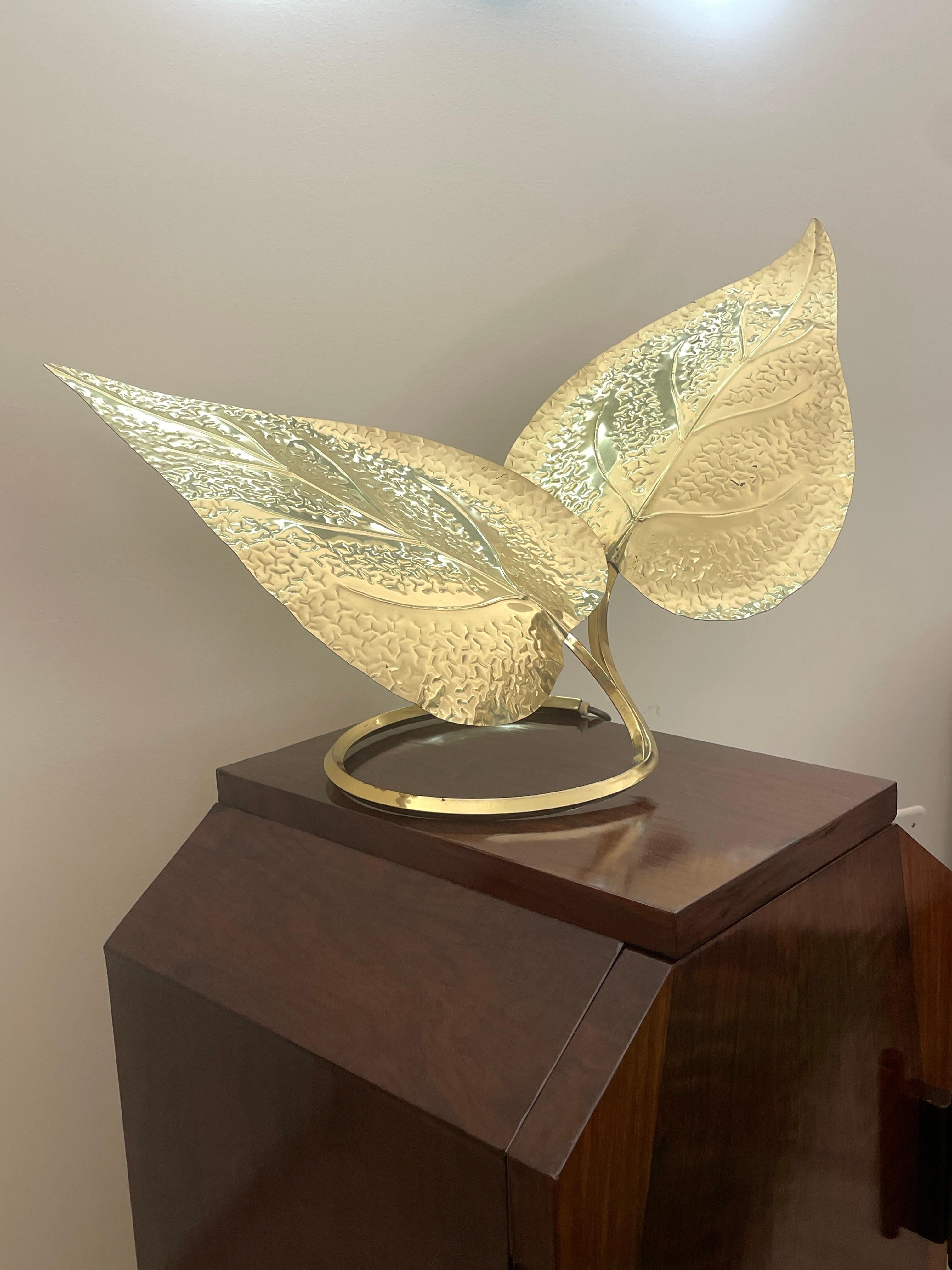 Italian Lampada da tavolo Tommaso Barbi, anni '70 For Sale