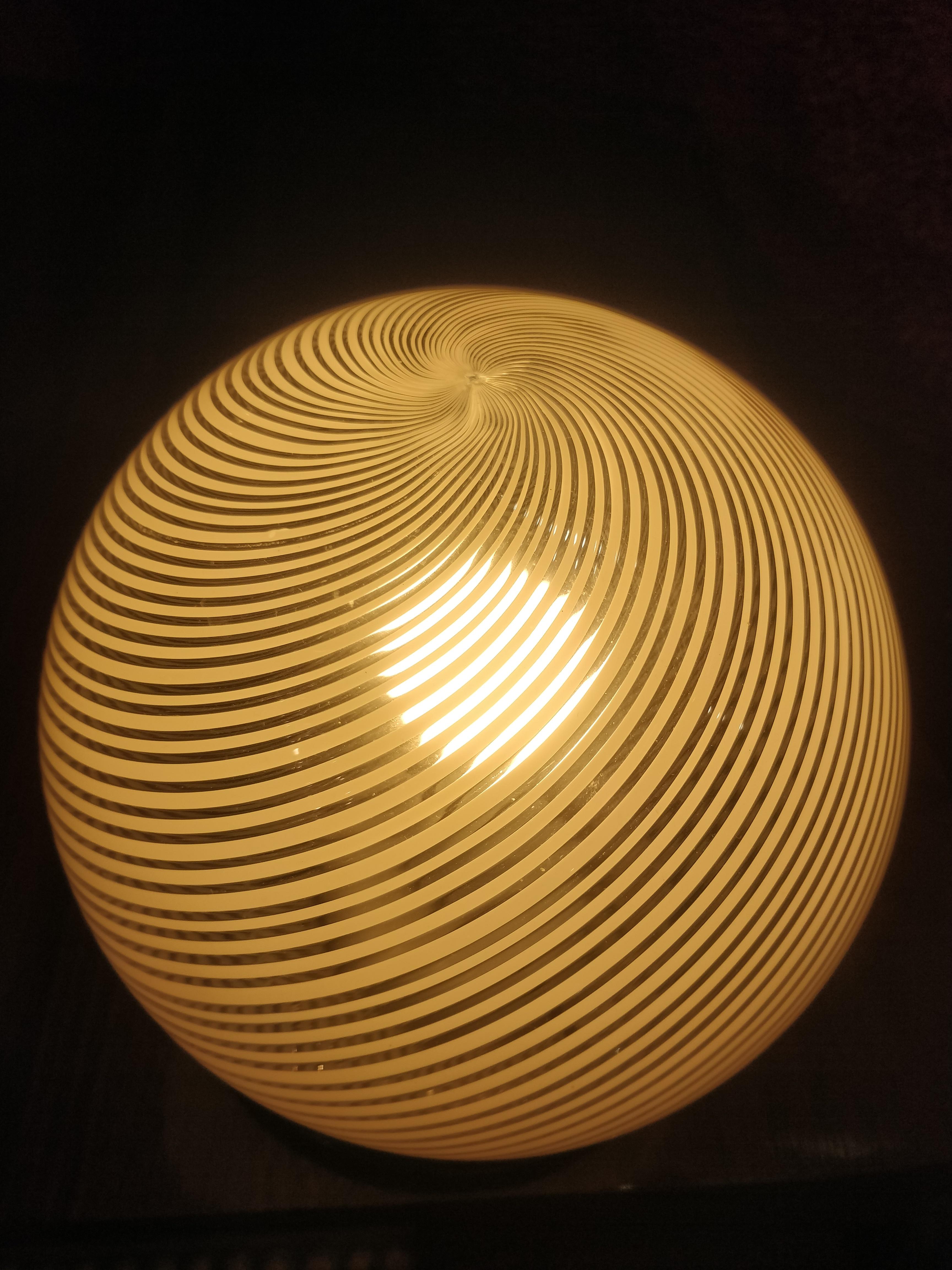 Venini Vetro di Murano 1960 Italia lampe de table en vente 3