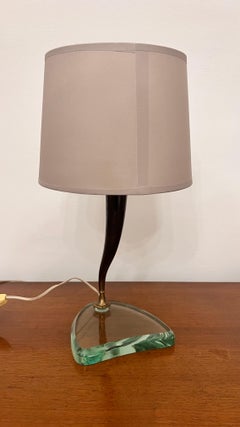 Murano glass table lamp 'Emilio Lancia' Art Decó