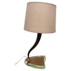Vintage Murano glass table lamp 'Emilio Lancia' Art Decó