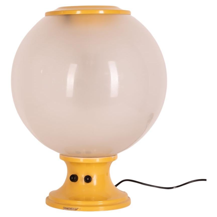 Vintage 60's table lamp design martinelli luce For Sale