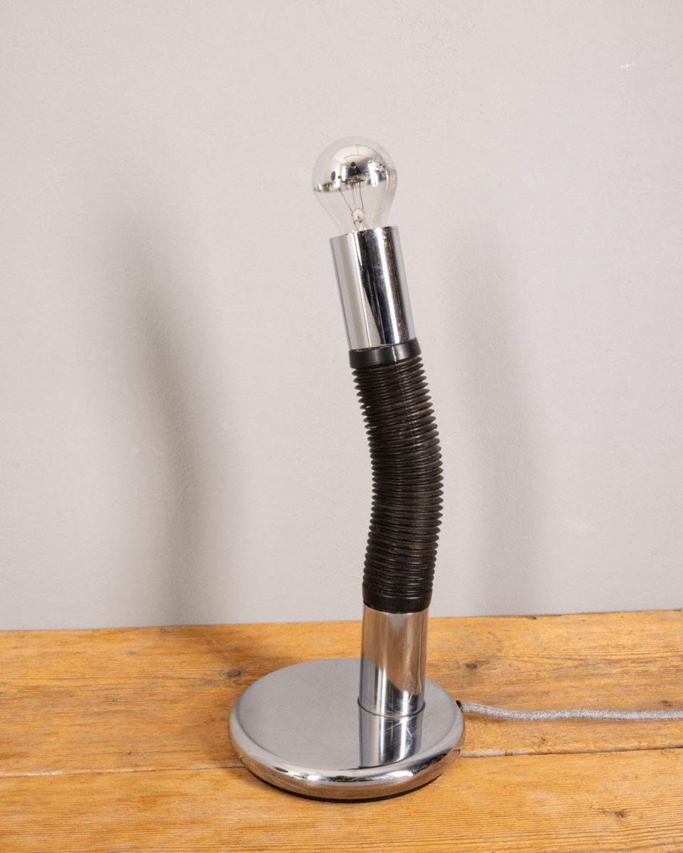 Italian Vintage 1970s table lamp designed by Bellini for Targetti For Sale