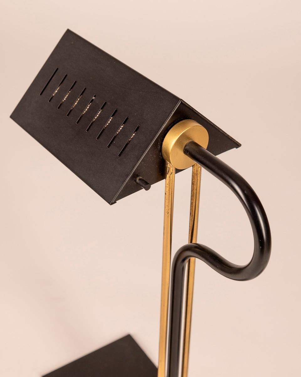 Vintage 70er Jahre Tischlampe Design Goffredo Reggiani im Zustand „Gut“ im Angebot in None, IT