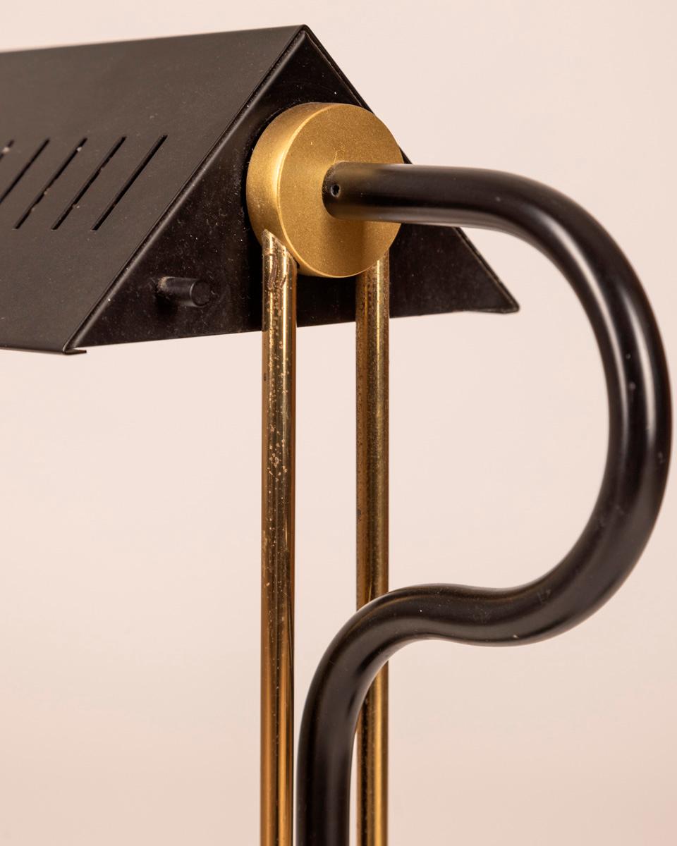 Vintage 70er Jahre Tischlampe Design Goffredo Reggiani im Zustand „Gut“ im Angebot in None, IT