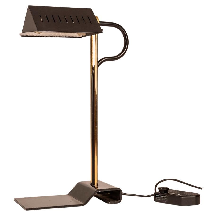 Lampada da tavolo vintage anni 70 design Goffredo Reggiani