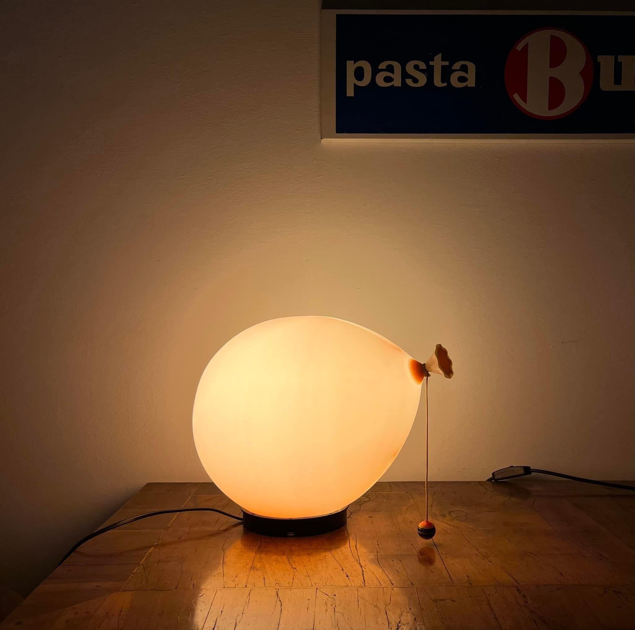 Anodizzato Lampada da tavolo Yves Christin per Bilumen, in plastica anni '70, Italia in vendita