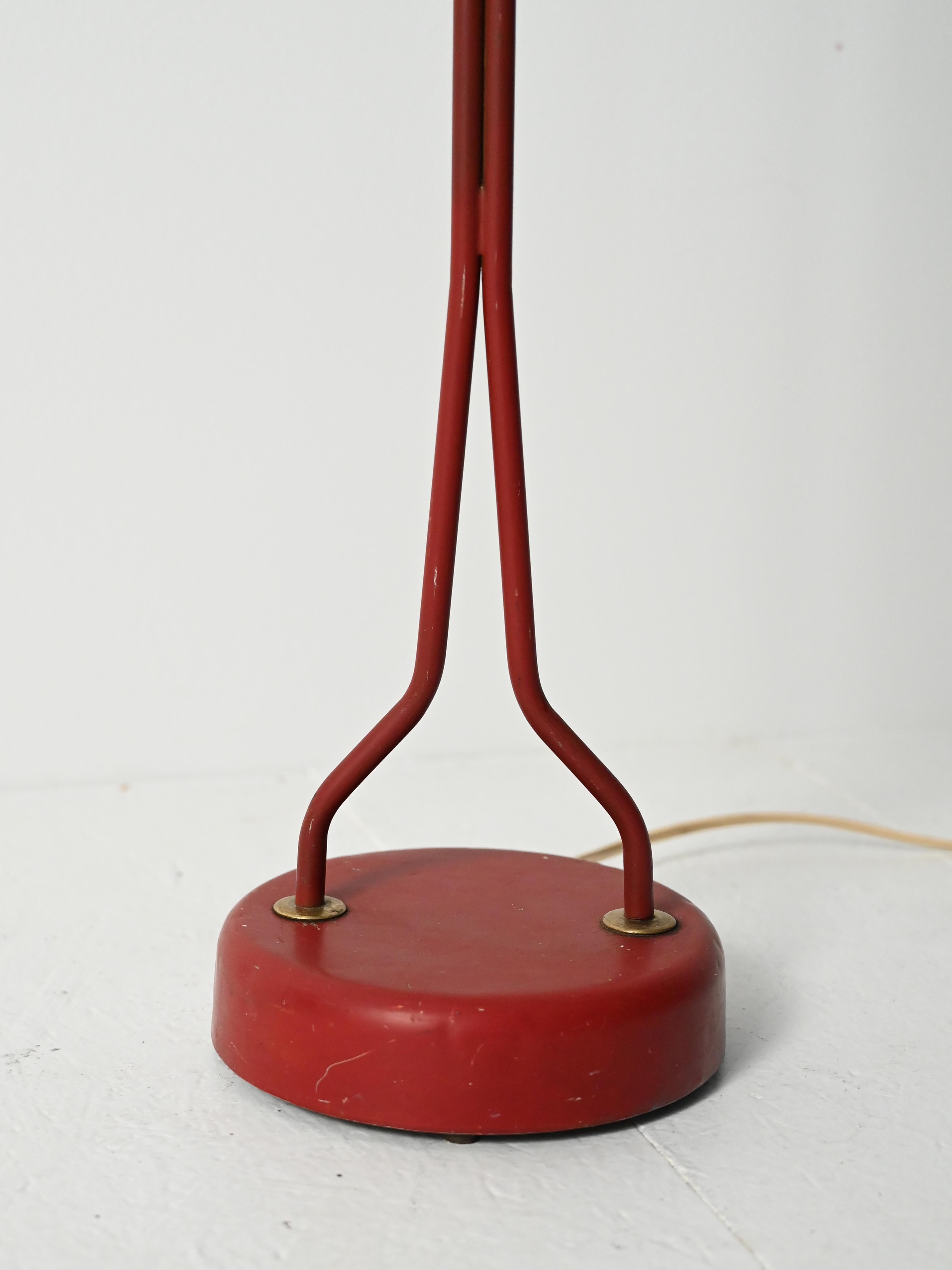 Lampada da terra a due bracci di Eskilstuna Elektrofabrik, anni 50 Bon état - En vente à Brescia, IT