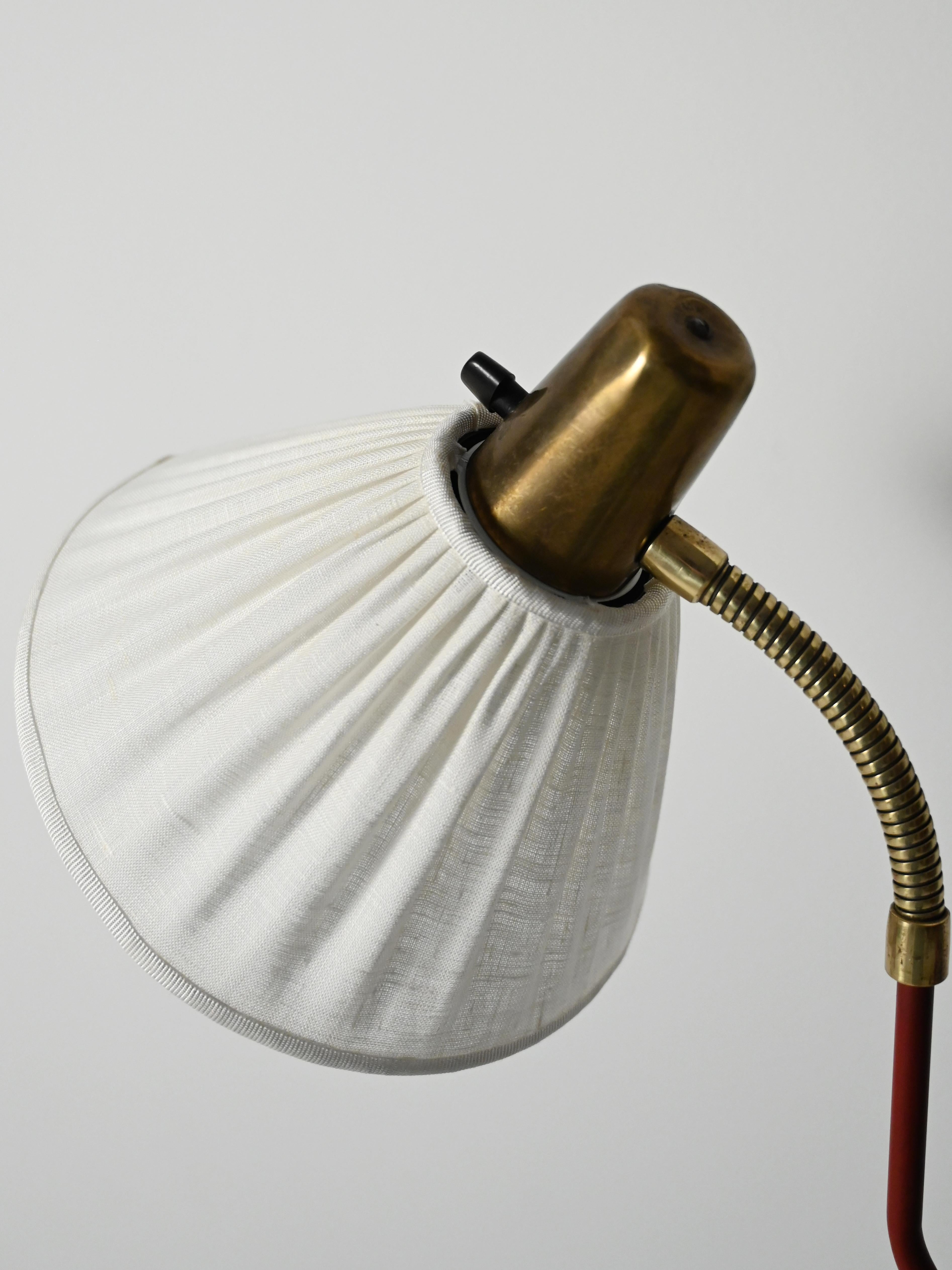Lampada da terra a due bracci di Eskilstuna Elektrofabrik, anni 50 en vente 2