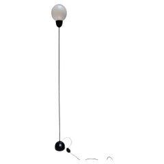 Black Metal Street Lamp Floor Lamp, Italy 1970s