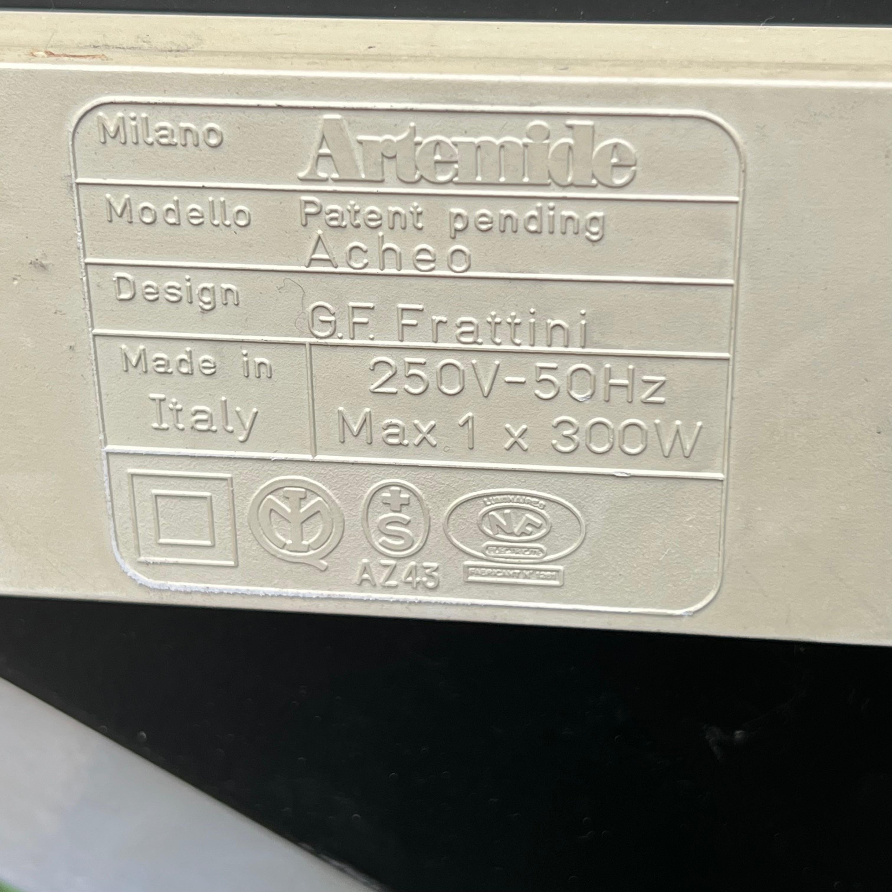 Lámpara de pie Acheo - Gianfranco Frattini para Artemide - Italia - Década de 1990 en venta 3