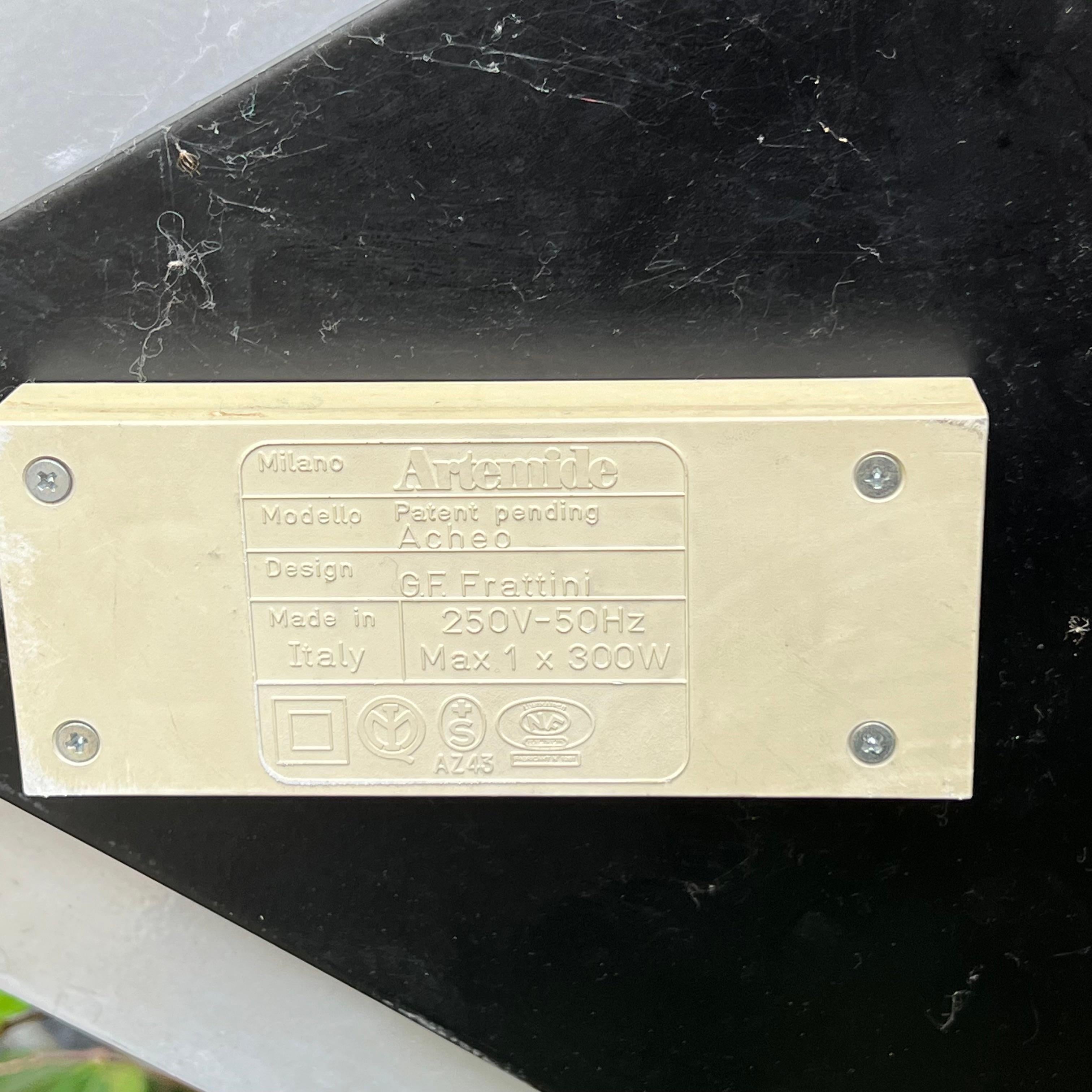 Lámpara de pie Acheo - Gianfranco Frattini para Artemide - Italia - Década de 1990 en venta 4